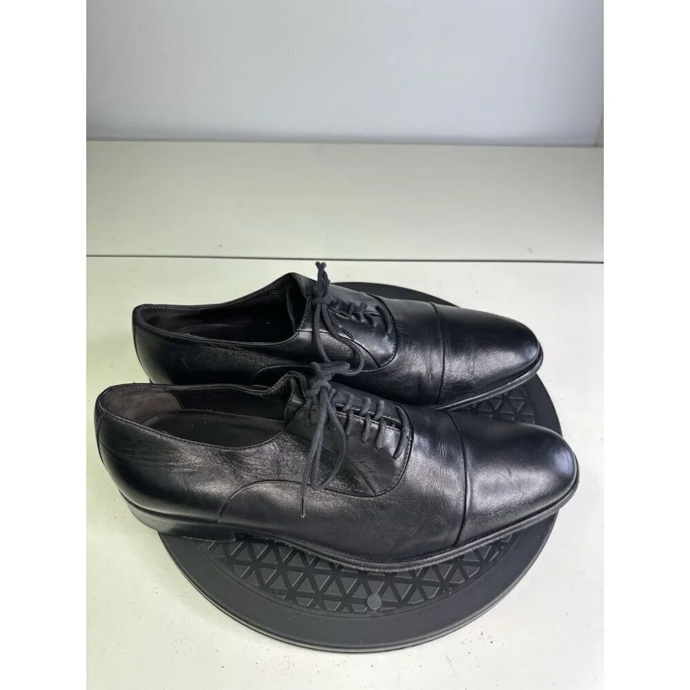 BRUNO MAGLI Men’s Maioco Napa Leather Oxfords Dress Shoes Black Sz 7.5 M
